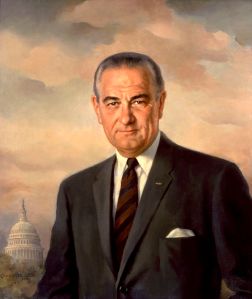 Portrait of President Johnson
