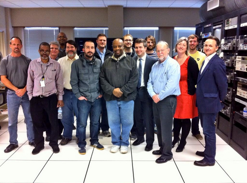 The AAPB digitization team at Crawford Media Services