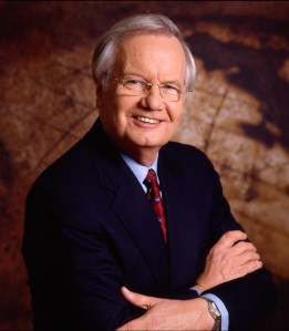 American journalist and political commentator Bill Moyers. Credit: Robin Holland